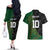 Custom Aotearoa South Africa Rugby Freedom Cup Couples Matching Off The Shoulder Long Sleeve Dress and Hawaiian Shirt Kiwi Warriors Haka with King Protea Symbol - Wonder Print Shop