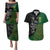 Custom Aotearoa South Africa Rugby Freedom Cup Couples Matching Puletasi and Hawaiian Shirt Kiwi Warriors Haka with King Protea Symbol - Wonder Print Shop