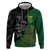 Custom Aotearoa South Africa Rugby Freedom Cup Hoodie Kiwi Warriors Haka with King Protea Symbol - Wonder Print Shop