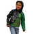 Custom Aotearoa South Africa Rugby Freedom Cup Kid Hoodie Kiwi Warriors Haka with King Protea Symbol - Wonder Print Shop