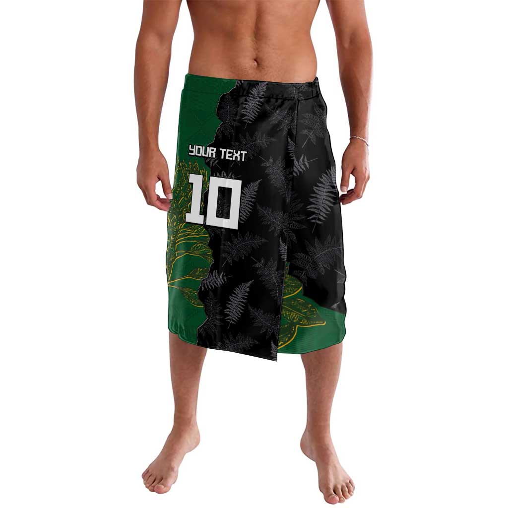 Custom Aotearoa South Africa Rugby Freedom Cup Lavalava Kiwi Warriors Haka with King Protea Symbol - Wonder Print Shop