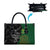 Aotearoa South Africa Rugby Freedom Cup Leather Bag Kiwi Warriors Haka with King Protea Symbol - Wonder Print Shop