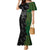 Custom Aotearoa South Africa Rugby Freedom Cup Mermaid Dress Kiwi Warriors Haka with King Protea Symbol - Wonder Print Shop