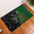 Aotearoa South Africa Rugby Freedom Cup Rubber Doormat Kiwi Warriors Haka with King Protea Symbol - Wonder Print Shop