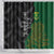 Aotearoa South Africa Rugby Freedom Cup Shower Curtain Kiwi Warriors Haka with King Protea Symbol - Wonder Print Shop