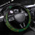 Aotearoa South Africa Rugby Freedom Cup Steering Wheel Cover Kiwi Warriors Haka with King Protea Symbol - Wonder Print Shop