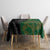 Aotearoa South Africa Rugby Freedom Cup Tablecloth Kiwi Warriors Haka with King Protea Symbol - Wonder Print Shop