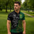 Custom Aotearoa South Africa Rugby Freedom Cup Zipper Polo Shirt Kiwi Warriors Haka with King Protea Symbol - Wonder Print Shop