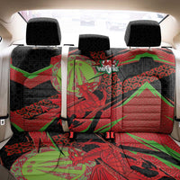 Welsh Celtic-Awen Back Car Seat Cover Wales Y Ddraig Goch with Celtic Knot Sporty - Wonder Print Shop