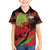 Welsh Celtic-Awen Family Matching Summer Maxi Dress and Hawaiian Shirt Wales Y Ddraig Goch with Celtic Knot Sporty - Wonder Print Shop