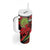 Welsh Celtic-Awen Tumbler With Handle Wales Y Ddraig Goch with Celtic Knot Sporty - Wonder Print Shop