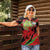 Welsh Celtic-Awen Women Polo Shirt Wales Y Ddraig Goch with Celtic Knot Sporty - Wonder Print Shop