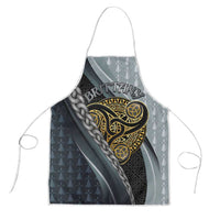 Brittany Triskele Celtic Apron Silver and Gold Sporty Style - Wonder Print Shop