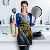 Brittany Triskele Celtic Apron Silver and Gold Sporty Style - Wonder Print Shop