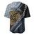 Brittany Triskele Celtic Baseball Jersey Silver and Gold Sporty Style - Wonder Print Shop