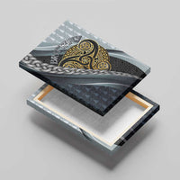 Brittany Triskele Celtic Canvas Wall Art Silver and Gold Sporty Style - Wonder Print Shop