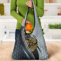 Brittany Triskele Celtic Grocery Bag Silver and Gold Sporty Style - Wonder Print Shop