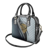 Brittany Triskele Celtic Shoulder Handbag Silver and Gold Sporty Style - Wonder Print Shop