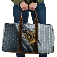 Brittany Triskele Celtic Travel Bag Silver and Gold Sporty Style - Wonder Print Shop