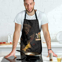 Cornwall Celtic-Chough and Knot Apron - Wonder Print Shop