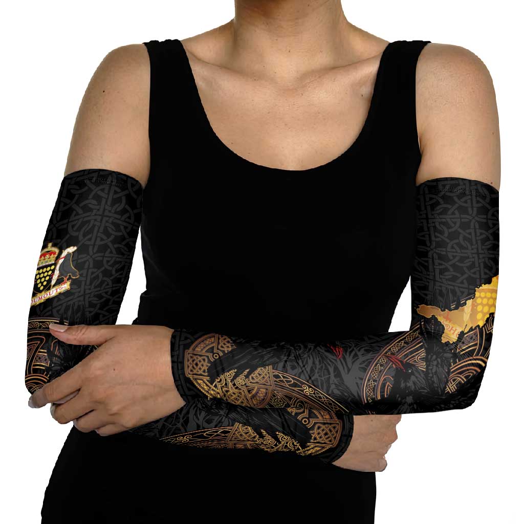 Cornwall Celtic-Chough and Knot Arm Sleeves - Wonder Print Shop