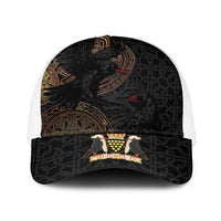 Cornwall Celtic-Chough and Knot Baseball Net Cap - Wonder Print Shop