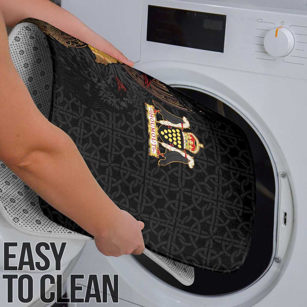 Cornwall Celtic-Chough and Knot Bathroom Set - Wonder Print Shop