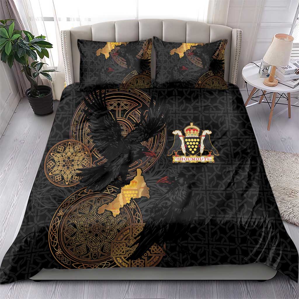 Cornwall Celtic-Chough and Knot Bedding Set - Wonder Print Shop