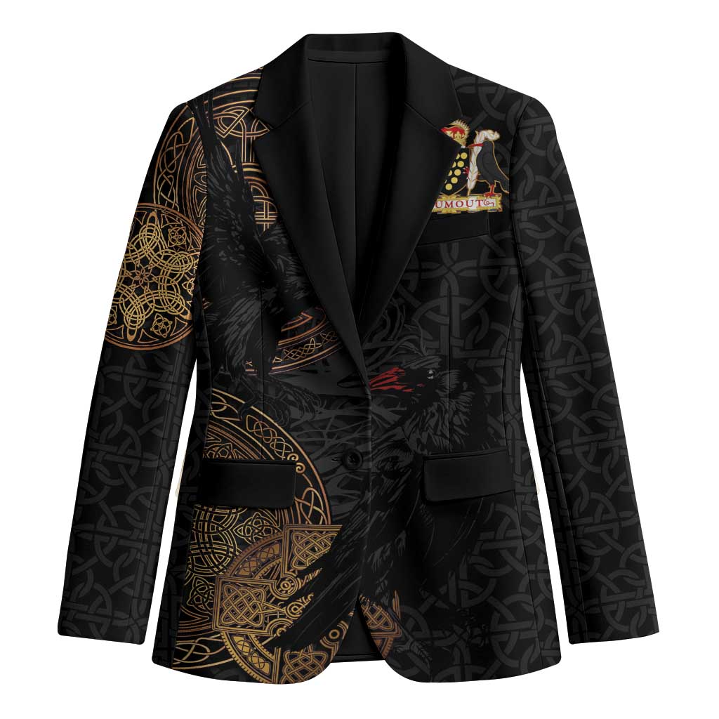 Cornwall Celtic-Chough and Knot Blazer - Wonder Print Shop
