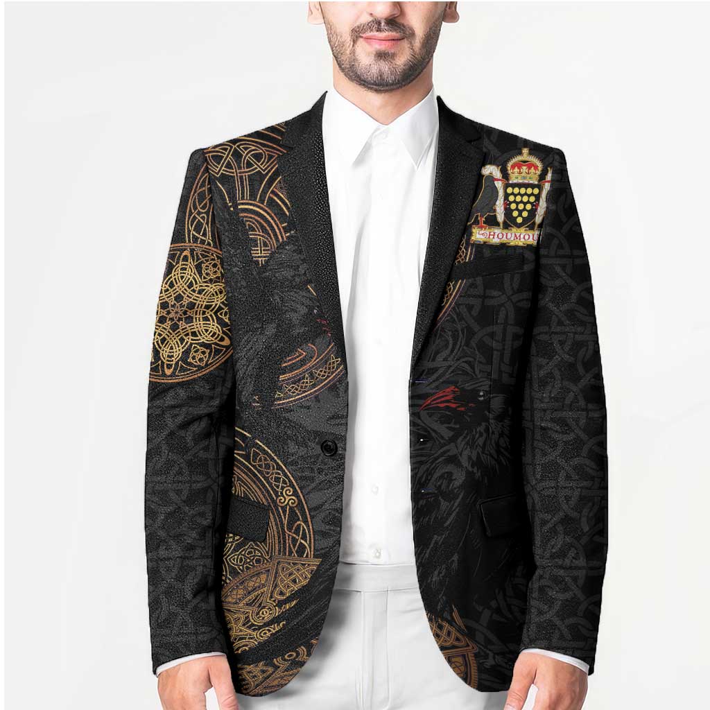Cornwall Celtic-Chough and Knot Blazer - Wonder Print Shop