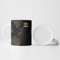 Cornwall Celtic-Chough and Knot Ceramic Mug - Wonder Print Shop