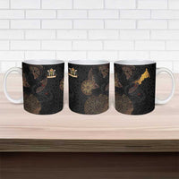 Cornwall Celtic-Chough and Knot Ceramic Mug - Wonder Print Shop