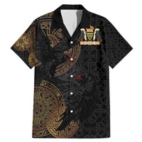 Cornwall Celtic-Chough and Knot Family Matching Mermaid Dress and Hawaiian Shirt - Wonder Print Shop