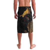 Cornwall Celtic-Chough and Knot Lavalava - Wonder Print Shop