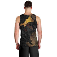 Cornwall Celtic-Chough and Knot Men Tank Top - Wonder Print Shop
