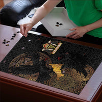 Cornwall Celtic-Chough and Knot Puzzle - Wonder Print Shop
