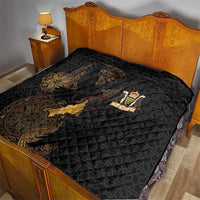 Cornwall Celtic-Chough and Knot Quilt - Wonder Print Shop