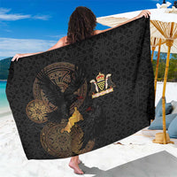 Cornwall Celtic-Chough and Knot Sarong - Wonder Print Shop