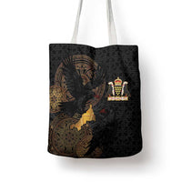 Cornwall Celtic-Chough and Knot Tote Bag - Wonder Print Shop