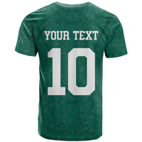 Custom Senegal Football T shirt Traditional Senegalese Fabric Sporty Style