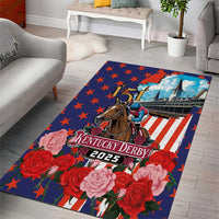 Kentucky Horses Racing 2025 Area Rug Anniversary 151st The Race for the Roses