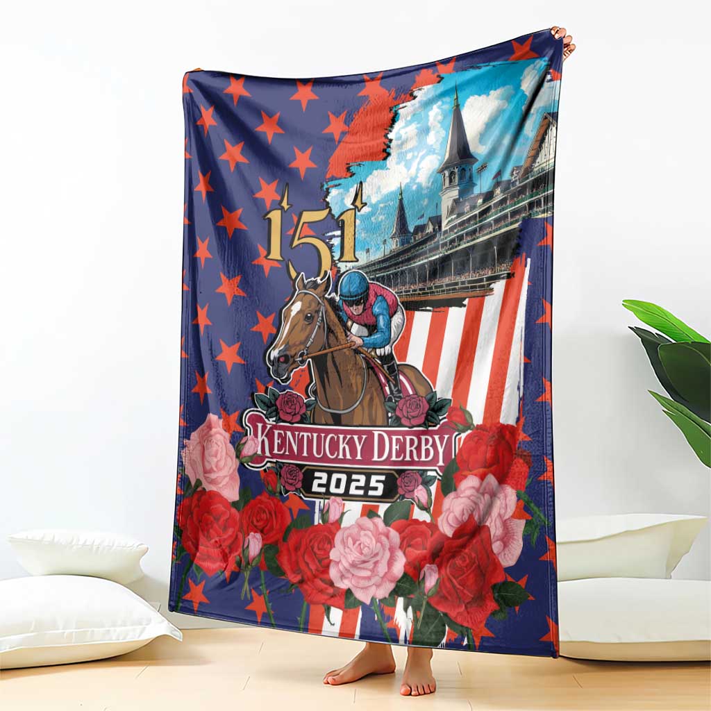 Kentucky Horses Racing 2025 Blanket Anniversary 151st The Race for the Roses