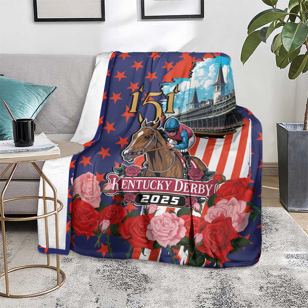 Kentucky Horses Racing 2025 Blanket Anniversary 151st The Race for the Roses