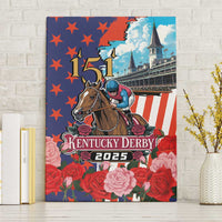Kentucky Horses Racing 2025 Canvas Wall Art Anniversary 151st The Race for the Roses