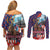 Kentucky Horses Racing 2025 Couples Matching Off Shoulder Short Dress and Long Sleeve Button Shirt Anniversary 151st The Race for the Roses