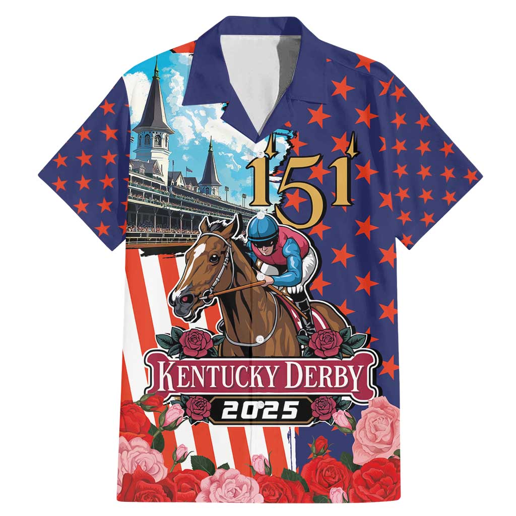 Kentucky Horses Racing 2025 Family Matching Mermaid Dress and Hawaiian Shirt Anniversary 151st The Race for the Roses