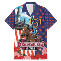 Kentucky Horses Racing 2025 Family Matching Mermaid Dress and Hawaiian Shirt Anniversary 151st The Race for the Roses
