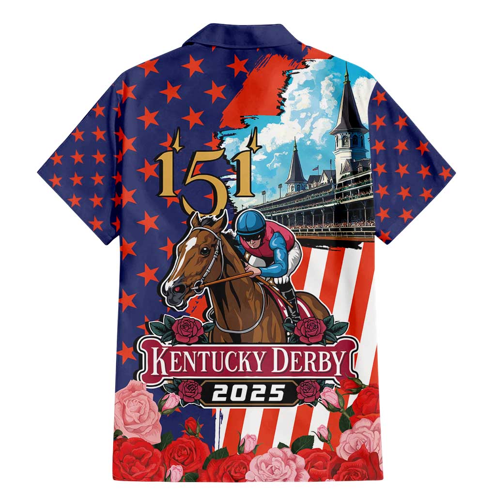 Kentucky Horses Racing 2025 Family Matching Mermaid Dress and Hawaiian Shirt Anniversary 151st The Race for the Roses