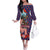 Kentucky Horses Racing 2025 Family Matching Off The Shoulder Long Sleeve Dress and Hawaiian Shirt Anniversary 151st The Race for the Roses