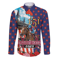 Kentucky Horses Racing 2025 Family Matching Puletasi and Hawaiian Shirt Anniversary 151st The Race for the Roses